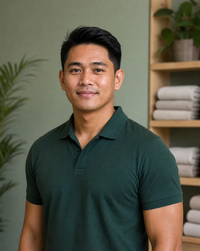 Kai — professional wellness portrait
